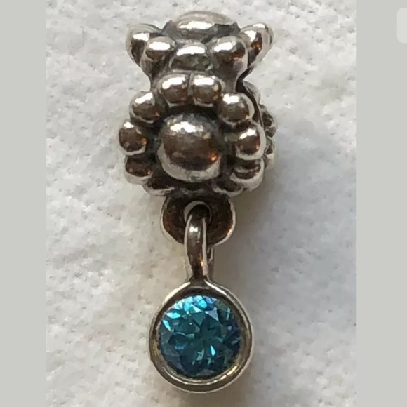 Pandora Jewelry - PANDORA Blue Dew Drop Dangle Charm 925 Retired Pandora Jewelry - PANDORA Blue Dew Drop Dangle Charm 925 Retired